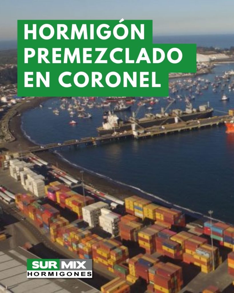 Hormigón premezclado en coronel