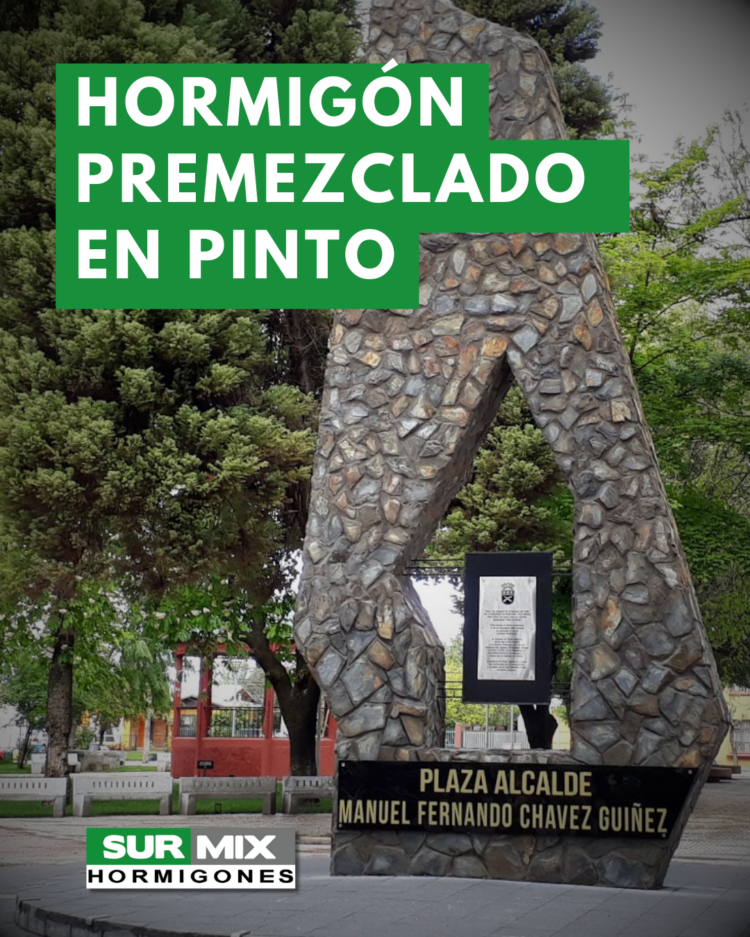 Hormigon preparado en pinto