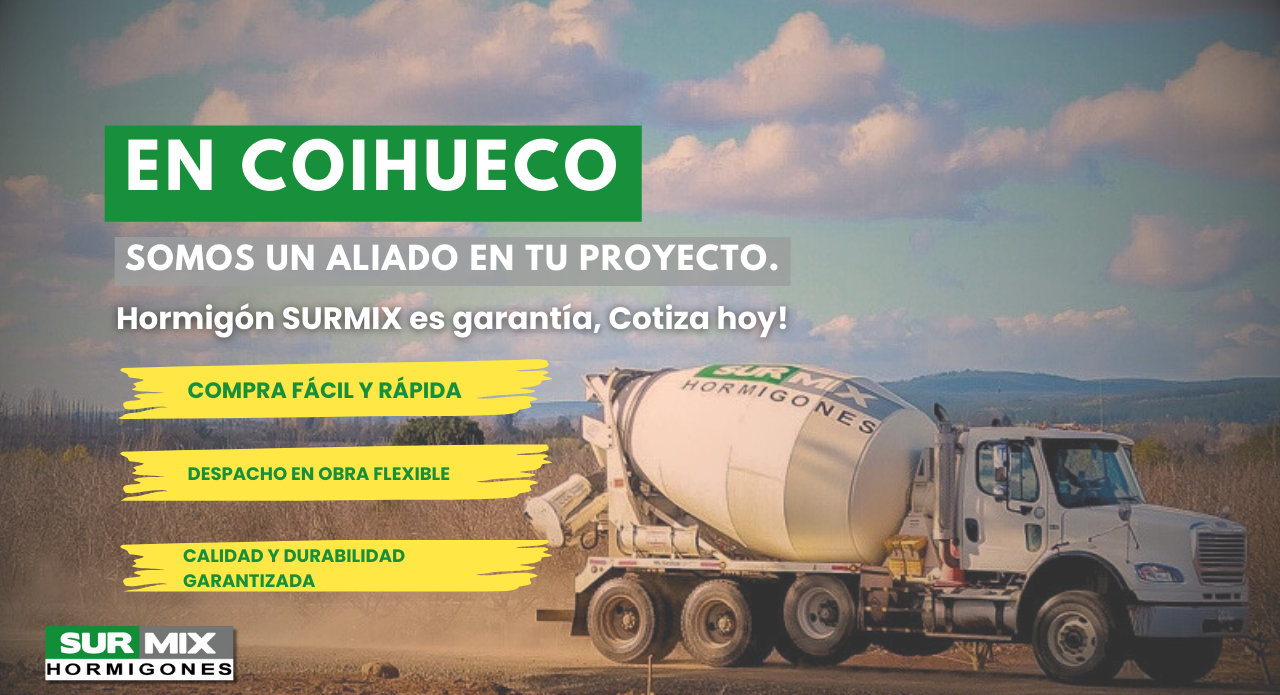 hormigon preparado en coihueco