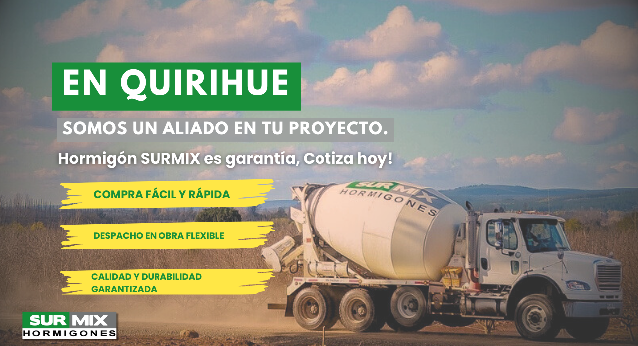 hormigon preparado en quirihue